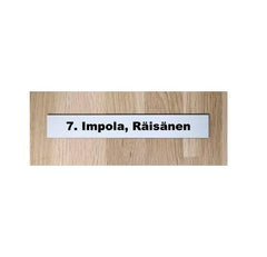 POSTILAATIKKOKILPI - Orthex-kehykseen